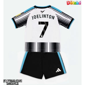 Newcastle United Joelinton #7 Dětské Domácí dres komplet 2026-27 Krátký Rukáv (+ trenýrky)